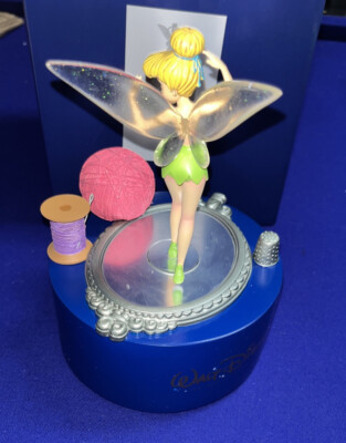 Disney Parks 50th Anniversary Peter Pan Tinker Bell Music Box
