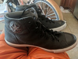 converse leather upper