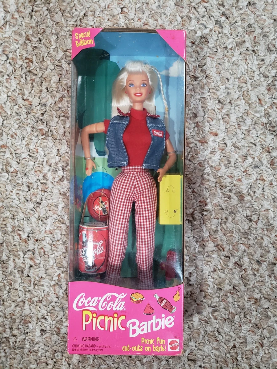 Coca Cola Picnic Barbie Doll 1997 Mattel