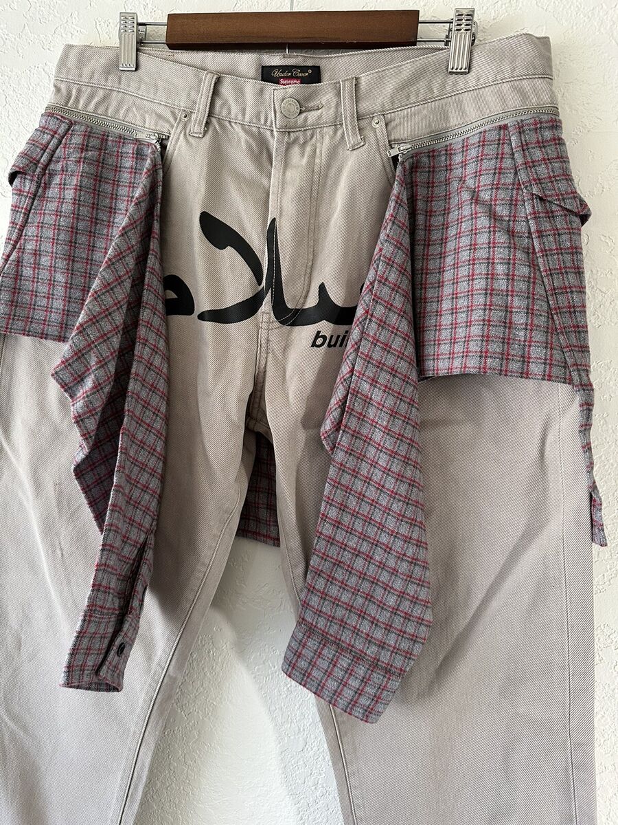 Supreme UNDERCOVER Layered Jean Washed Grey size 34 new Supreme UNDERCOVER Layered Jean Washed Grey size 34 new