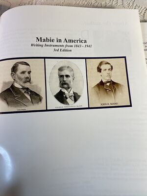 David L Moak / Mabie in America Writing Instruments from 1843-1941 2007 Mint Con | eBay David L Moak / Mabie in America Writing Instruments from 1843-1941 2007 Mint Con | eBay