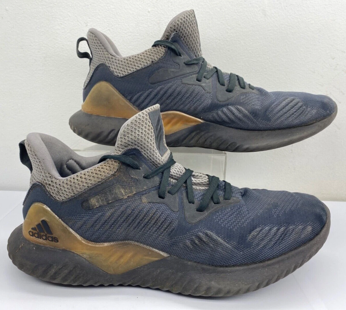 Men's alphabounce beyond 2 clearance running shoes  grey