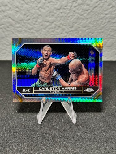 Réfracteur à prisme base UFC chromé 2024 Topps 1 - 200 - COMPLÉTEZ VOTRE SET - PYC - Photo 44/237
