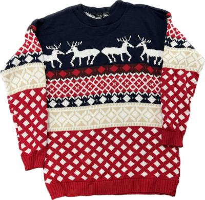 BooHoo Women's Ugly Sweater Christmas, Holiday, Size Girls 20-22 - Main Image