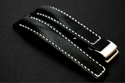 fits Breitling Navitimer Leather  watch Strap 22,24mm HANDMADE  band,gift
