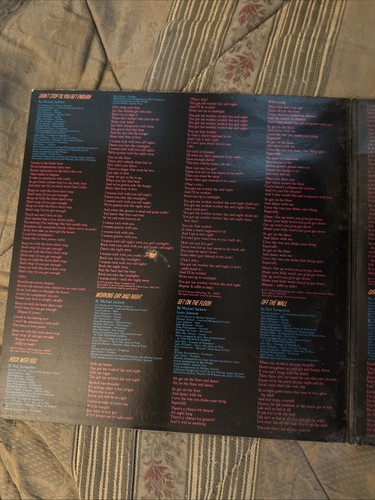 Michael Jackson Off The Wall LP Vinyl Gatefold FE 35745 - Imagen 3 de 6