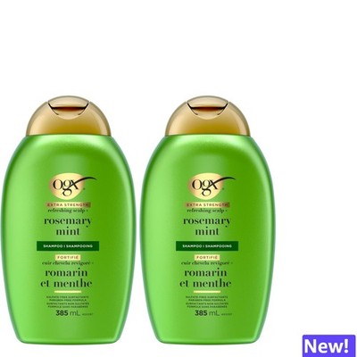 Extra Strength Rosemary Mint Shampoo - Clarifying Wash, 770 mL (Pack of 2)