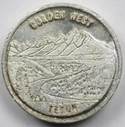 Golden West Teton Swiss of America Draper Mint Rolo .999 Fine Silver Round 1 oz