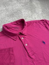 Polo Ralph Lauren Performance Polo Shirt Pink Blue Pony Men  s XL