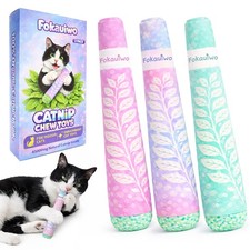 Fokauiwo Catnip Toys for Cats, Kicker Style Cat Large, Colourful