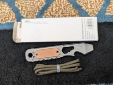 Otacle 2 Edc Ti Bottle Opener Pry Bar With Metric Ruler Multisized Hex Wrench An