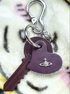 Vivienne Westwood ハート チャーム キーホルダー パープル Vivienne Westwood Keychain | eBay