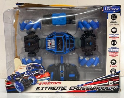 Lexibook Extreme Crosslander All-Terrain Radio Remote Controlled Car, Blue