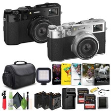 FUJIFILM X100VI Digital Camera  64GB Card  Starter Bundle