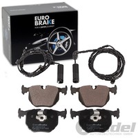 Eurobrake BremsbelÄGe Satz Hinterachse Passend FÜR Alpina Roadster BMW 3 5 7 X3