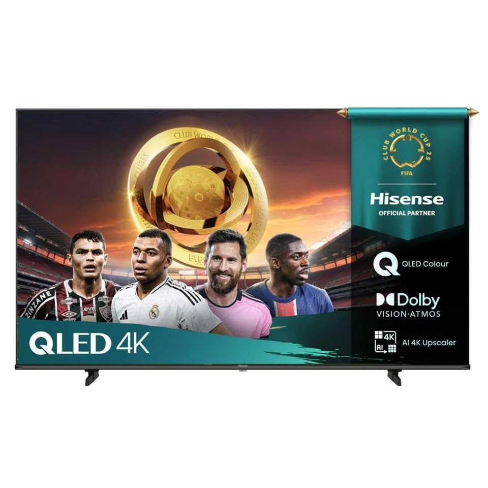Hisense 50E77Q 126 cm (50 Zoll) 4K-QLED-TV schwarz, UltraHD/4K, Triple Tuner - Bild 1 von 1