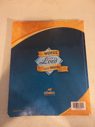 Abeka Vocabulary Spelling Poetry I Student Workbook Sixth Edition - Picture 2 of 8