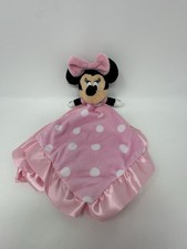 Disney Baby 13" x 13" Stuffed Plush Minnie Mouse Baby Lovey Security Blanket
