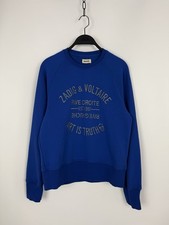 Zadig Voltaire Paris Walky Brode Blue Women s Sweatshirt