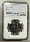 1961 Franklin Half Dollar Proof NGC PF68