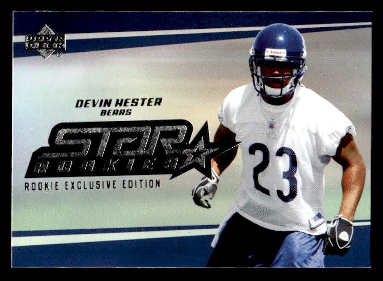 Devin Hester 2006 Upper Deck Rookie Exclusive Edition Star Rookies #244 ESE