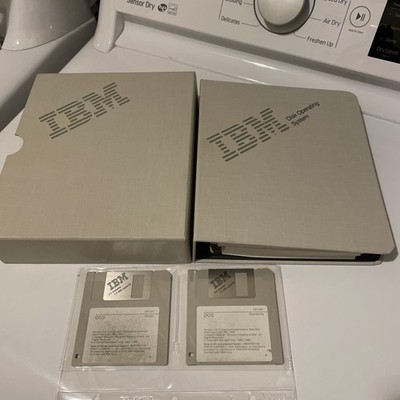 DOS 4.0 IBM Disk Operating system 3.5 floppy & Manuals Disks 4.01 Vintage 80 s