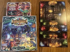 Super Dungeon Explore Forgotten King + Claws Of The Wyrm + Crystalia. Pre-owned