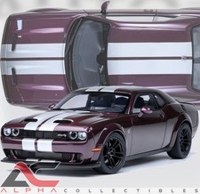 AUTOART 71762 1:18 2022 DODGE CHALLENGER SRT JAILBREAK HELLRAISIN/PURPLE