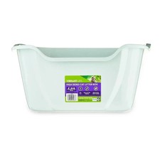 Extra Large High Sided Cat Litter Box, BPA-Free, Stain Odor Resistant