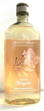 1 Bath & Body Works Aromatherapy MARIGOLD Rose + Magnolia Scent Body Wash 10 oz