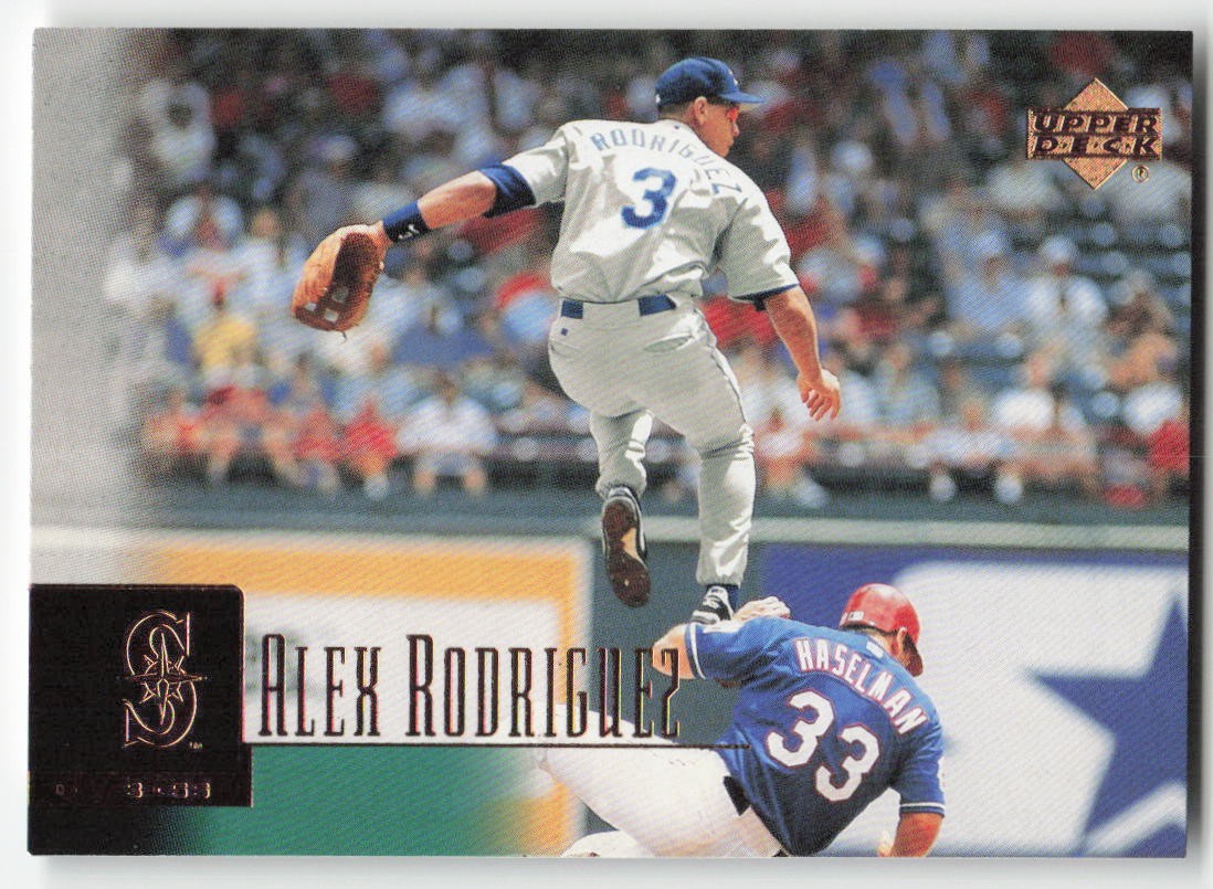 2001 Upper Deck Alex Rodriguez #82 Seattle Mariners