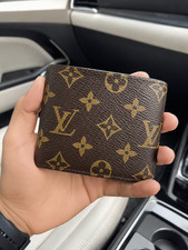 Louis Vuitton Marco Wallet Monogram Canvas Brown Bifold** Same Day Shipping**