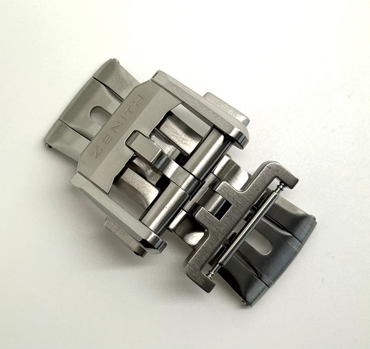 Bracciale Zenith Fibbia Pieghevole – Acciaio Inox Argento 20mm