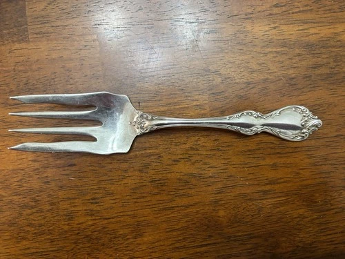 Towle DEBUSSY 1959 Sterling Silver 8.5” Cold Meat Fork No Monogram