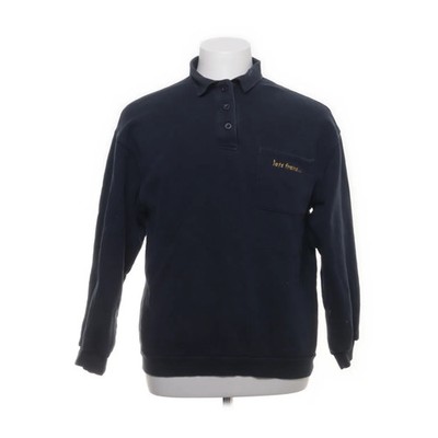 Iets Frans, Rugby Shirt, Größe: XS, Blau, Baumwolle, Einfarbig, Herren #mxK