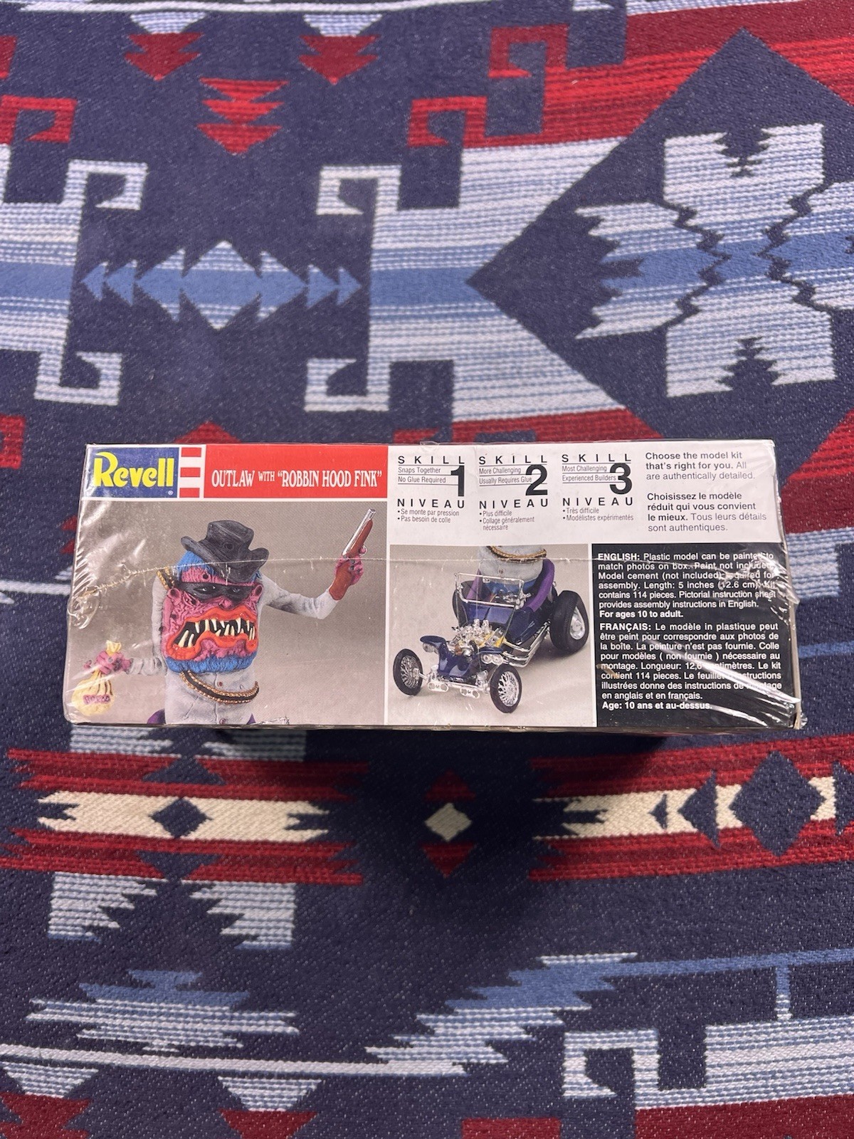 Vtg 1996 Revell Big Daddy Ed Roth Outlaw W/Robbin Hood Fink Model Kit ...