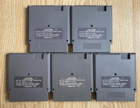 NES Game Bundle - Lot Of 5 - Double Dragon, Mario, Spy Hunter + More - Tested!