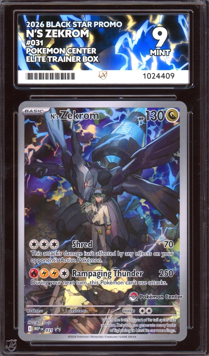 Pokémon Zekrom Pokémon TCG Individual Collectible Card Game Cards