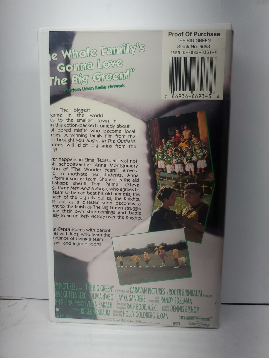 The Big Green (VHS, 1996) 786936669336| eBay