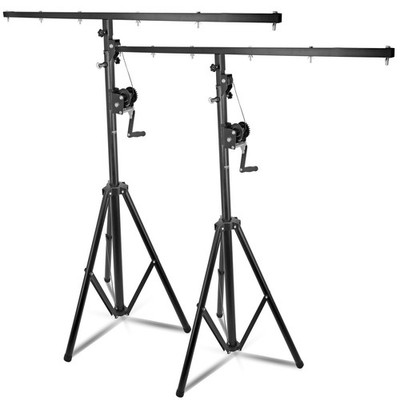 5Core DJ Light Stand Stage Lighting Truss System Hand Crank Heavy Duty Adj