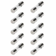 10pcs 3A 5x20mm SLOW Blow Glass Tube Fuse 3 Amp