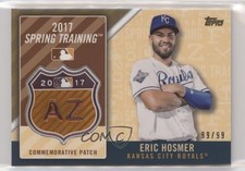 2017 Topps MLB Spring Training Logo Gold 99/99 Eric Hosmer #MLBST-EH Patch 3j2