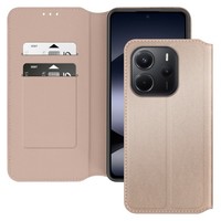 Avizar, Classic Edition Kunstlederetui FüR Xiaomi Redmi Note 14 4G, Gelb