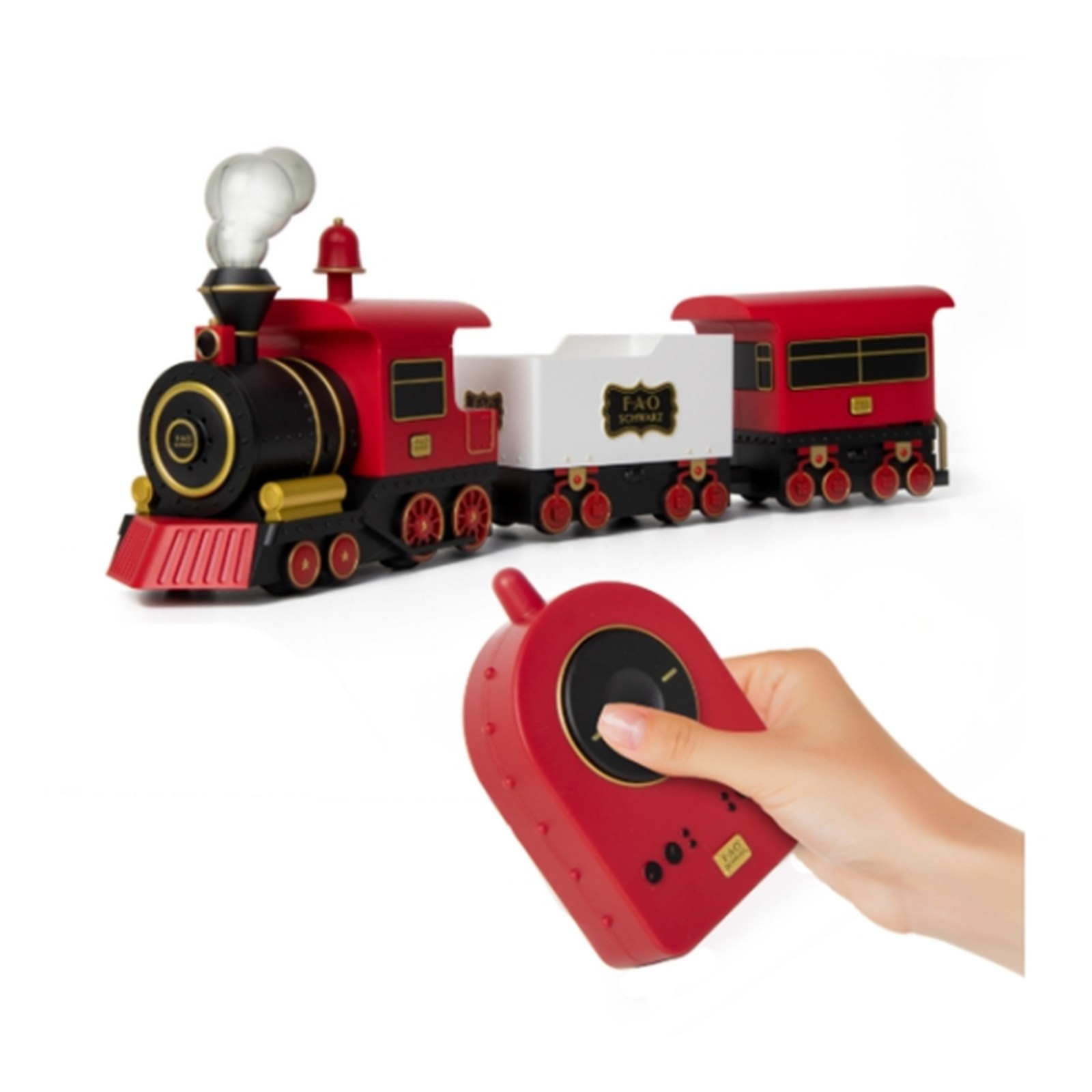 FAO Schwarz Toyland RC Train Set Remote Control Railway Kids Toy Gift