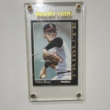 Pinnacle 1993 Tribute Insert Card Nolan Ryan #7 California Angels