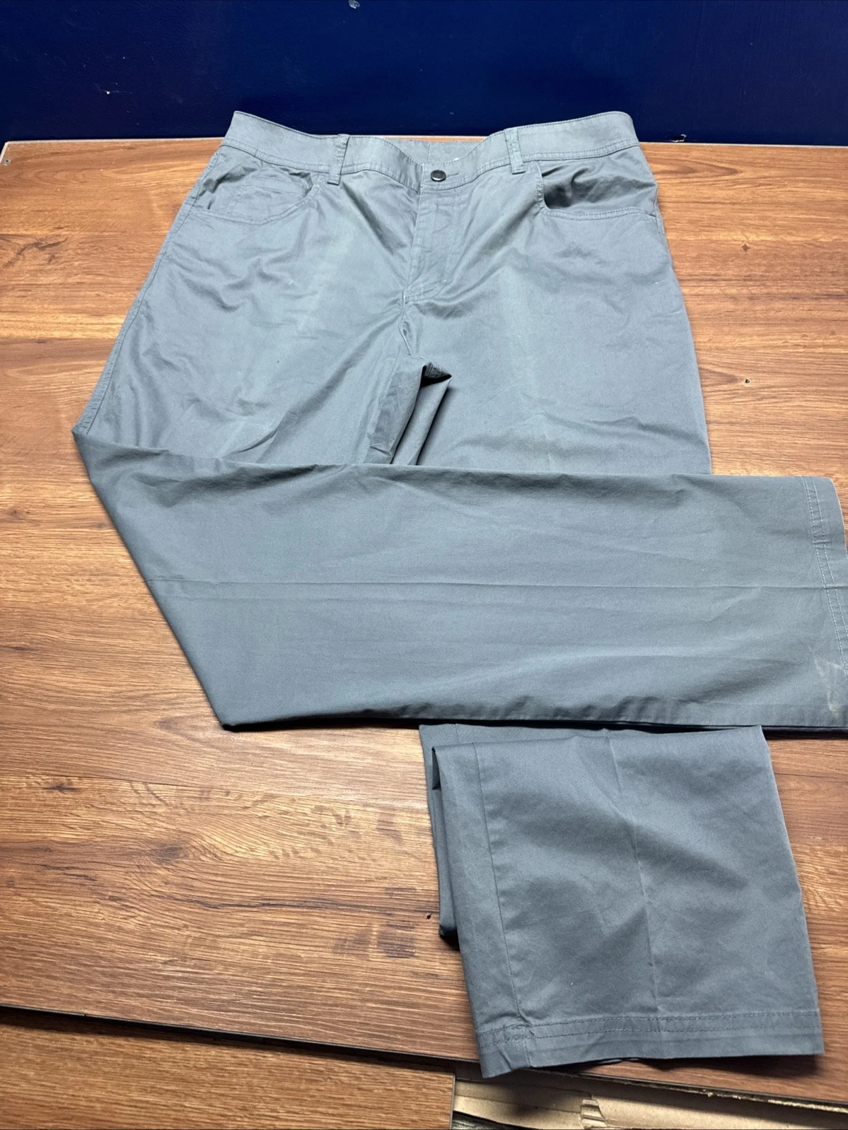Columbia Pants Mens 36x34 Gray Rapid Rivers Hiking Light 71146541