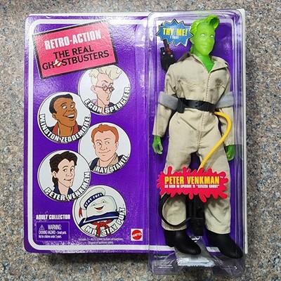 Mattel Retro-Action Real Ghostbusters Peter Venkman ''Citizen Ghost'' 2010 SDCC