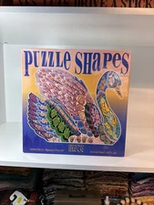 Vintage 1998 Puzzle Shapes Swan Jigsaw Puzzle 1000 Piece 30"×24" NEW SEALED