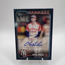 2024 Topps Update black 195/199 Clay Holmes Auto #ASGA-CH New York Yankees