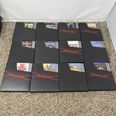 Nintendo NES Game Lot Of 12 Classic Retro Games Tested